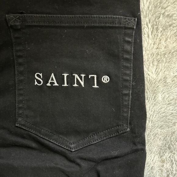 Saint Morta Luxury Distressed Skinny Jeans - Picture 3 of 9